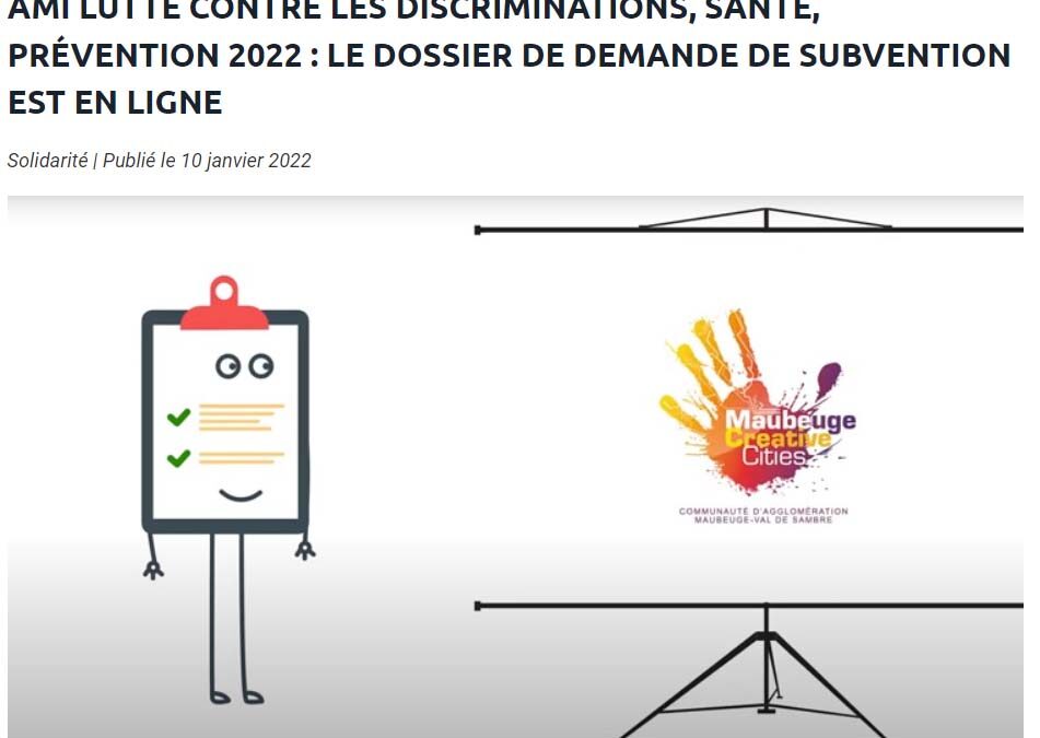 AMI LUTTE CONTRE LES DISCRIMINATIONS, SANTÉ, PRÉVENTION 2022